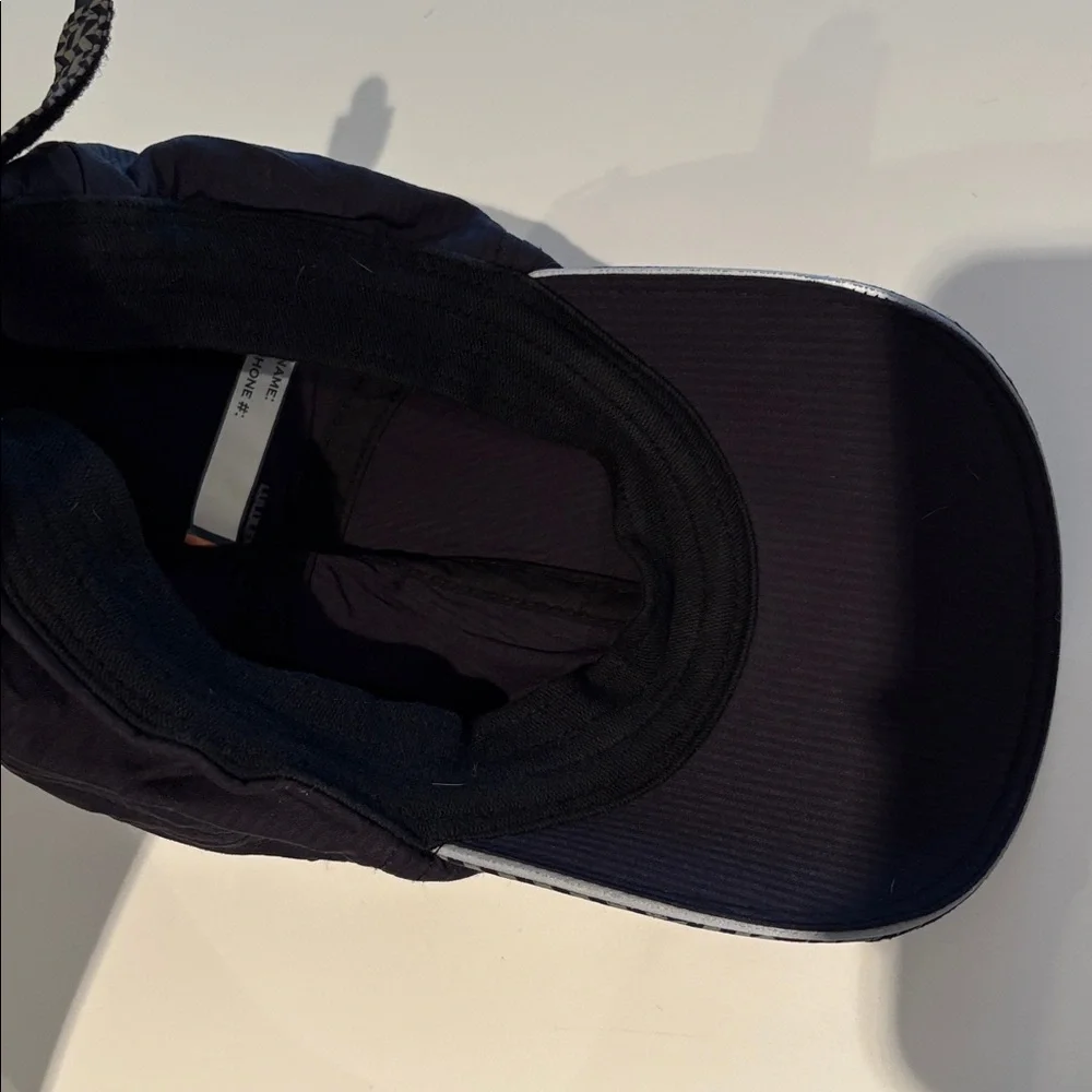 Lululemon Black Running Baseball Hat with Pocket - Picture 3 of 5